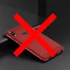 Чехол бампер для Asus Zenfone Max Plus (M2) ZB634KL iPaky Carbon Fiber Red (Красный)