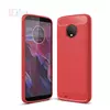 Чехол бампер для Motorola Moto G6 iPaky Carbon Fiber Red (Красный) Чехол бампер для Motorola Moto G6 iPaky Carbon Fiber Red (Красный)