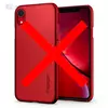 Чехол бампер для iPhone Xr Spigen Thin Fit Red (Красный)