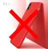 Чехол бампер для iPhone Xr X-level Matte Red (Красный)