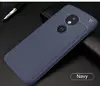 Чехол бампер для Motorola Moto E5 Lenuo Leather Fit Blue (Синий)