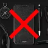 Чехол книжка для OnePlus 8 Mofi Cross Black (Черный)