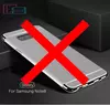 Чехол бампер для Samsung Galaxy Note 9 Mofi Electroplating Silver (Серебристый)