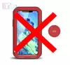 Чехол бампер для iPhone X Love Mei PowerFull Red (Красный)