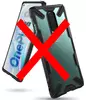 Чехол бампер для OnePlus 8 Ringke Fusion-X Black (Черный)
