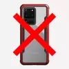 Чехол бампер для Samsung Galaxy S20 Ultra X-Doria Defense Shield Red (Красный)