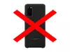 Чехол бампер для Samsung Galaxy S20 Samsung Silicone Cover Black (Черный)