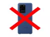 Чехол бампер для Samsung Galaxy S20 Ultra Samsung Silicone Cover Blue (Синий)