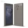 Чехол бампер для Sony Xperia XA2 Ultra 2018 iPaky Carbon Fiber Gray (Серый)