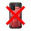 Чехол бампер для Samsung Galaxy Note 20 Ultra Supcase Unicorn Beetle PRO Metallic Red (Металлический Красный)