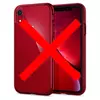 Чехол бампер для iPhone Xr Spigen Ultra Hybrid Red (Красный)