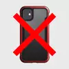 Чехол бампер для iPhone 11 X-Doria Defense Shield Red (Красный)