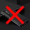 Чехол бампер для Xiaomi Mi Note 10 Anomaly Rugged Shield Black (Черный)