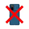 Чехол бампер для Xiaomi Redmi Note 10 Pro Nillkin CamShield Blue (Синий)