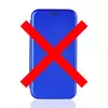 Чехол книжка для Nokia X10 Anomaly Carbon Book Blue (Синий)