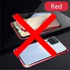Чехол бампер для Samsung Galaxy A22 Anomaly Magnetic 360 With Glass Red (Красный)