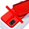Чехол бампер для Motorola Moto G30 Anomaly Silicone Red (Красный)