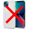Чехол бампер для iPhone 13 Spigen Silicone Fit White (Белый) ACS03549