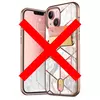 Чехол бампер для iPhone 13 i-Blason Cosmo Wallet Marble Pink (Мрамор Розовый) 843439114012