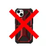 Чехол бампер для iPhone 13 Urban Armor Gear Monarch Crimson Red (Малиново-красный)