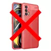 Чехол бампер для Realme GT 5G / Realme GT Neo Anomaly Leather Fit Red (Красный)