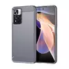 Чехол бампер для Xiaomi Poco M4 Pro 5G iPaky Carbon Fiber Gray (Серый)