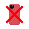 Противоударный чехол бампер Nillkin Super Frosted Shield (с вырезом под бренд) для iPhone 11 Red (Красный)