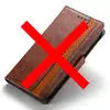 Чехол книжка для Oppo A74 / A95 Anomaly Business Wallet Brown (Коричневый)