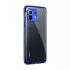 Чохол бампер для Xiaomi 11 Lite 5G NE / Mi 11 Lite Anomaly Color Plating Blue (Синій)