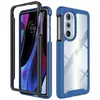 Противоударный чехол бампер для Motorola Edge 30 Pro Anomaly Hybrid 360 Black / Blue (Черный / Синий) Противоударный чехол бампер для Motorola Edge 30 Pro Anomaly Hybrid 360 Black / Blue (Черный / Синий)
