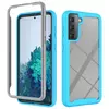 Протиударний чохол бампер для Samsung Galaxy S21 FE Anomaly Hybrid 360 Sky Blue / Grey (Небесно Синій / Сірий)