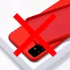 Чехол бампер для Infinix Note 12 Pro 5G Anomaly Silicone (с микрофиброй) Red (Красный)