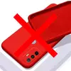 Чехол бампер для Lenovo Legion Y90 Anomaly Silicone (с микрофиброй) Red (Красный)