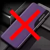 Интерактивная чехол книжка для Vivo X90 Pro Plus Anomaly Smart View Flip Purple (Пурпурный)