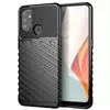 Противоударный чехол бампер для Infinix Hot 12 Pro Anomaly Thunder Black (Черный)
