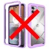 Противоударный чехол бампер для Motorola Moto G73 Anomaly Hybrid 360 Purple (Пурпурный)