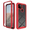Противоударный чехол бампер для Vivo Y02s Anomaly Hybrid 360 Red (Красный)