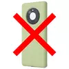 Чохол бампер для Huawei Mate 50 Pro Anomaly Silicone (з мікрофіброю) Light Green (Світло зелений)