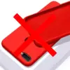 Чехол бампер для Oppo A17k Anomaly Silicone (с микрофиброй) Red (Красный)