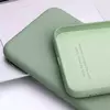 Чехол бампер для Samsung Galaxy A54 Anomaly Silicone (с микрофиброй) Light Green (Светло Зеленый)