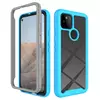 Протиударний чохол бампер для Infinix Hot 20 5G Anomaly Hybrid 360 Sky Blue / Grey (Небесно Синій / Сірий)