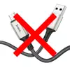 Кабель Hoco Micro USB Howdy charging data cable X66 1m, 2.4A Grey (Серый)
