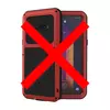 Противоударный чехол бампер для Google Pixel 6a Love Mei PowerFull Red (Красный)