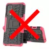 Противоударный чехол бампер для Vivo Y02s Nevellya Case (встроенная подставка) Pink (Розовый)