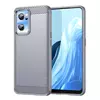 Протиударний чохол бампер для Oppo Reno 9 iPaky Carbon Fiber Grey (Сірий)