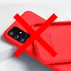 Чохол бампер для Motorola Moto G22 / E32 Anomaly Silicone (з мікрофіброю) Red (Червоний)