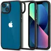 Противоударный чехол бампер Spigen Ultra Hybrid для iPhone 14 Matte Black (Матовый Черный) ACS05041