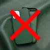 Чехол бампер для iPhone 13 Pro Max WiWU Calfskin Leather Case Green (Зеленый)