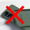 Чехол бампер для Nokia G60 Anomaly Silicone (с микрофиброй) Dark Green (Темно Зеленый)