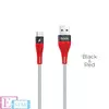 Кабель для зарядки и передачи данных Hoco U32 Unswerving Type-C Red (Красный) Кабель для зарядки и передачи данных Hoco U32 Unswerving Type-C Red (Красный)